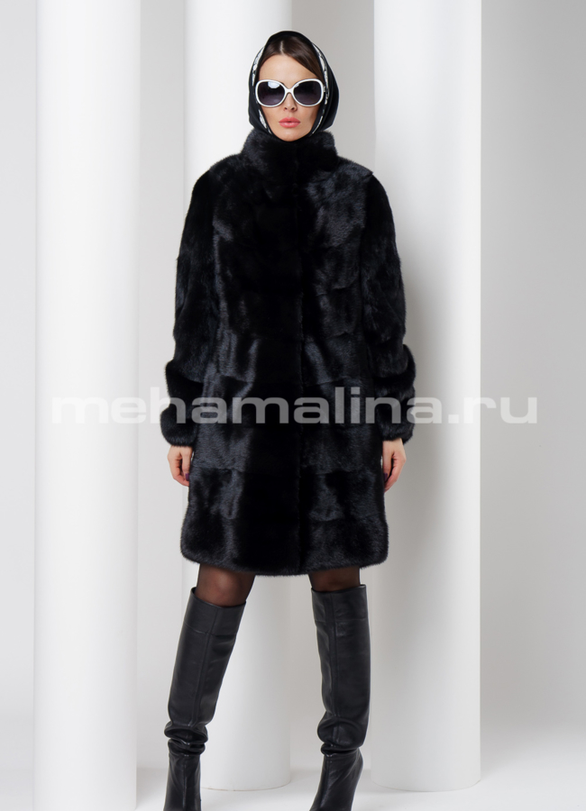 Шуба из скандинавской норки модель № S-521 в рассрочку