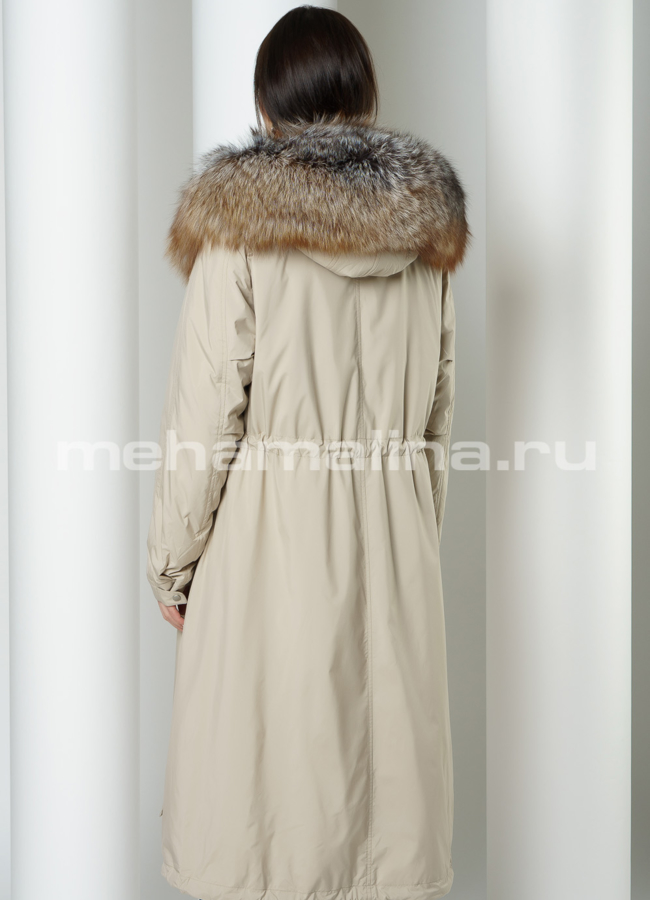 Парка-трансформер с мехом модель № 942 в кредит