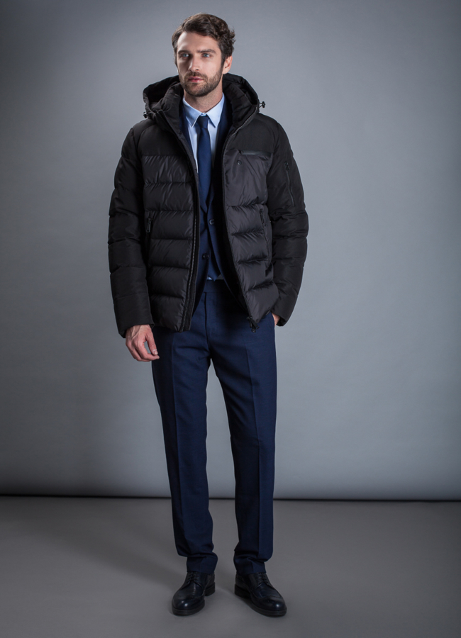 Зимняя куртка мужская модель № КМ-65 универмаг малина