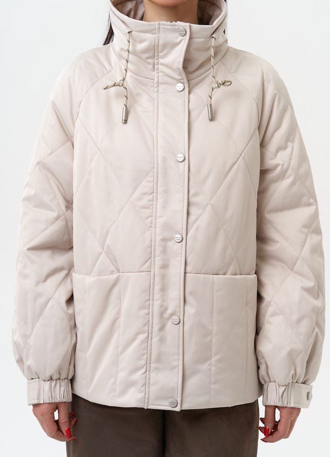 Женская утепленная куртка с воротником стойкой модель № 30036 универмаг малина