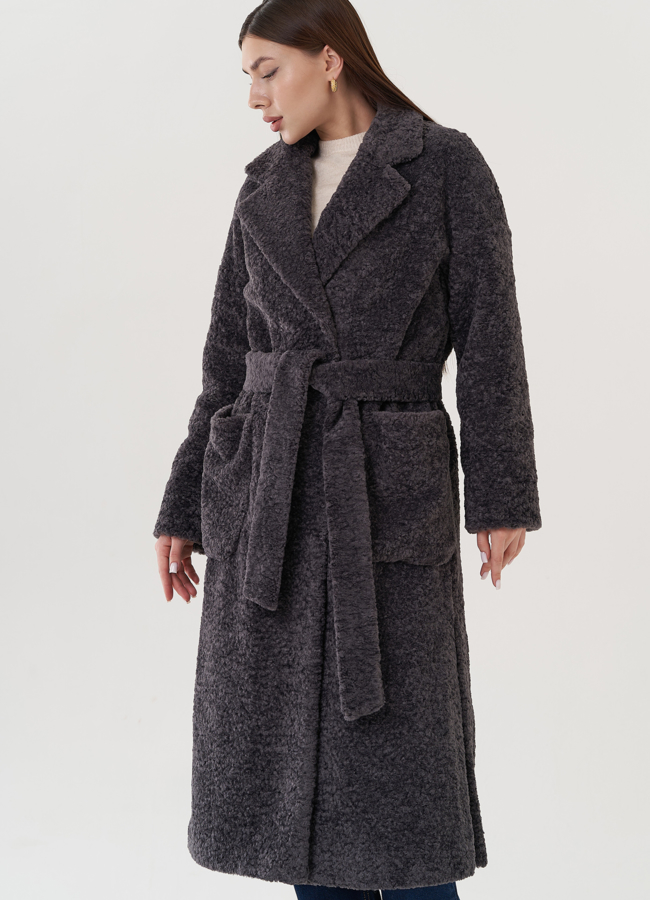 Пальто женское с английским воротником  модель № 25948 универмаг малина