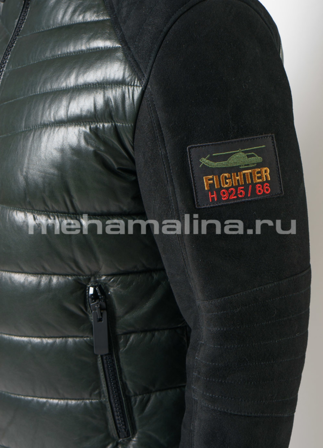 Куртка на молнии воротник стойка  модель № ПМ-106 в рассрочку