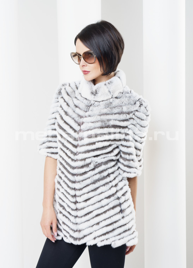 фото Меховой жакет рекс модель № M-63