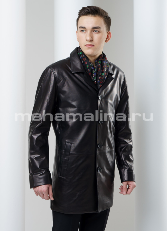 Удлиненная куртка модель № KP-176 универмаг малина