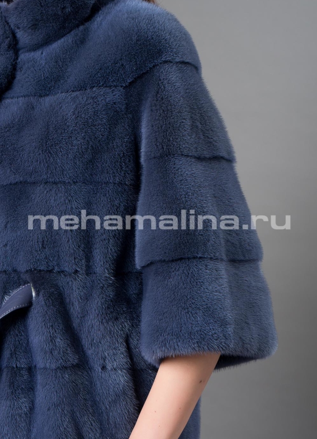 Норковая шуба  модель № S-670 универмаг малина