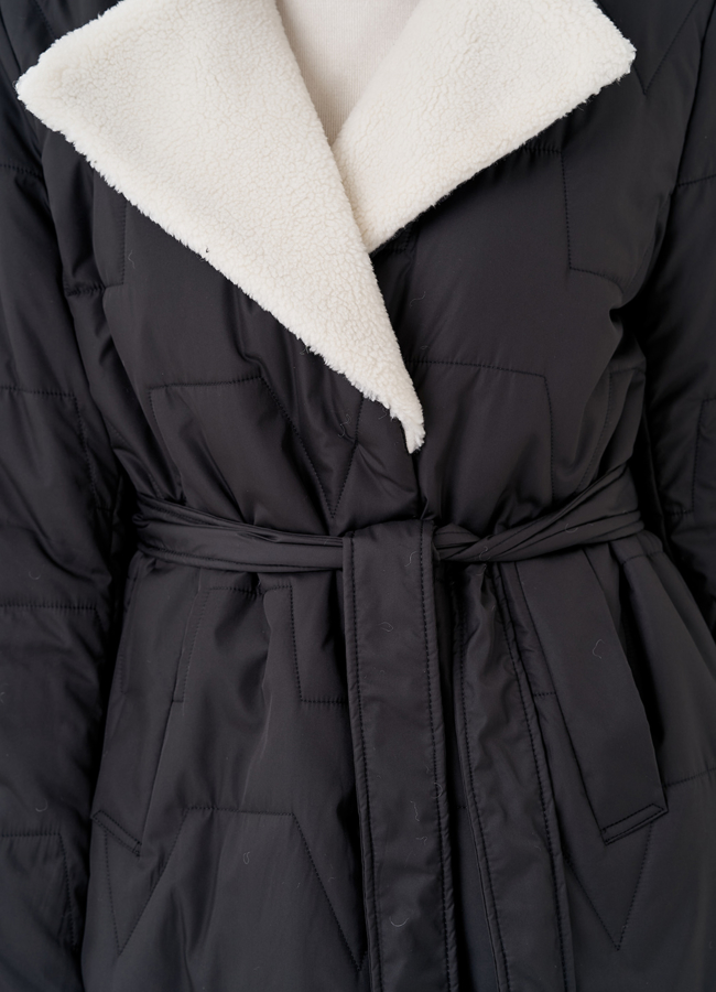 Полупальто с английским воротником  модель № 23917 универмаг малина