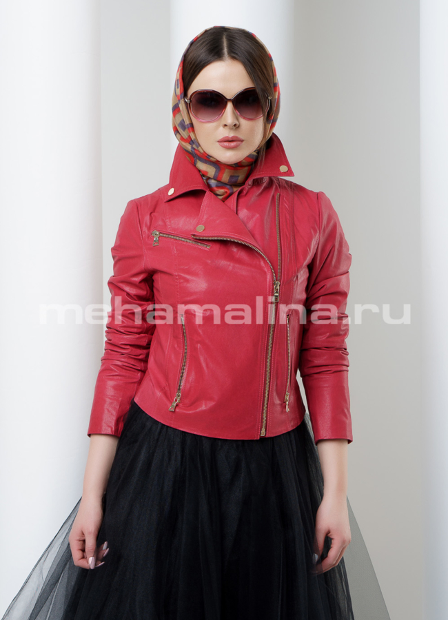 Косуха модель № K-347 меха малина