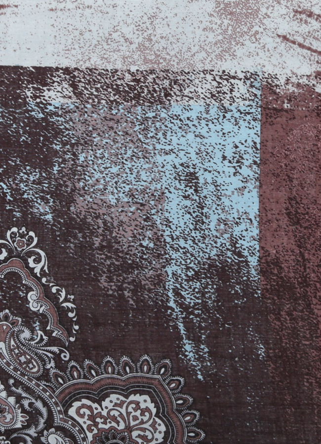 фото Шарф с принтом модель № А-31