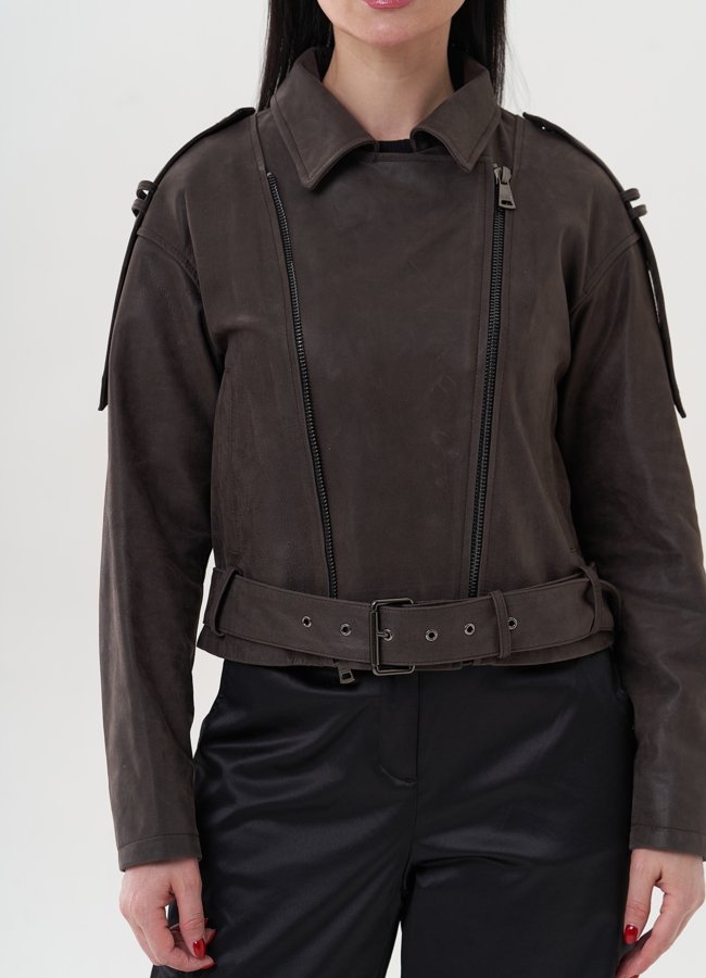 Кожаная куртка 