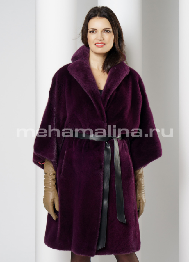 фото Норковая шуба модель № S-650