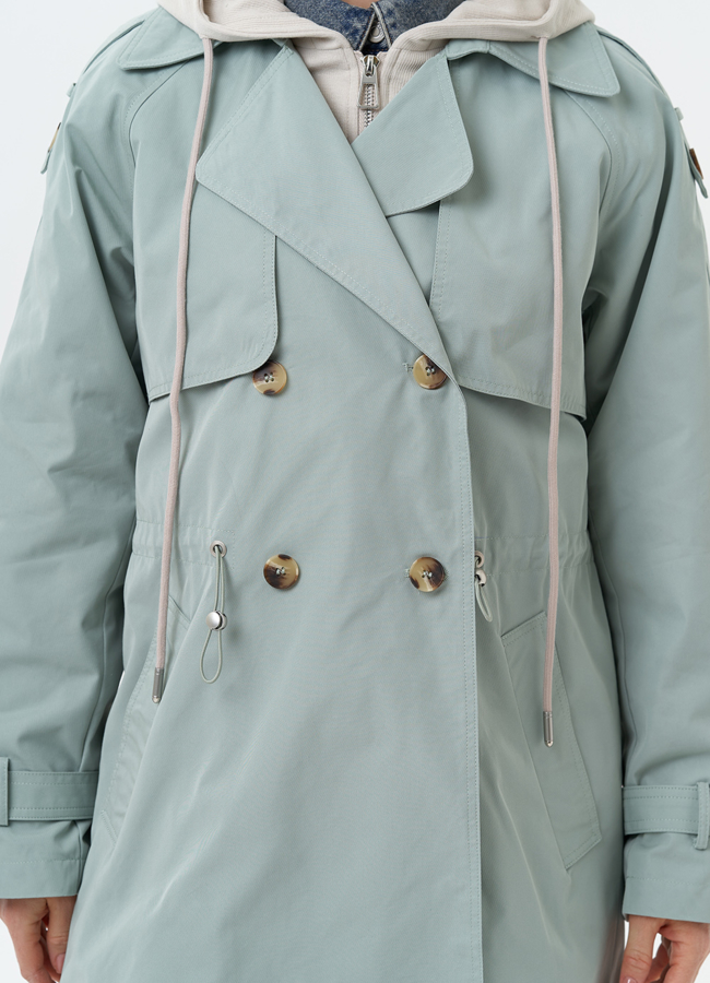 Ветровка женская со съемным капюшоном модель № 30270 универмаг малина