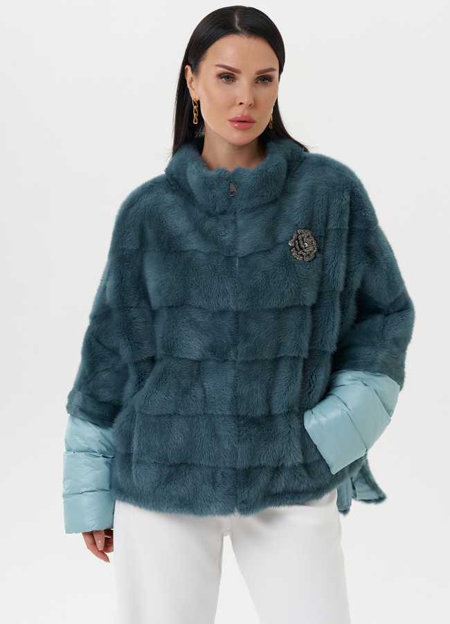 Шуба-трансформер из меха норки модель № 2175 в кредит Шуба-трансформер из меха норки модель № 2175 в кредит