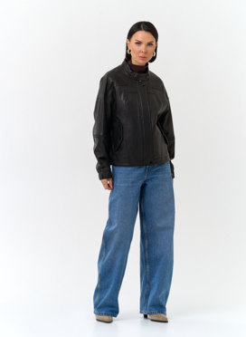 Женская куртка из натуральной кожи