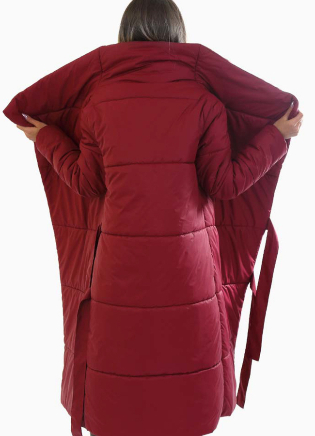 Пуховик oversize модель № П-226 в рассрочку