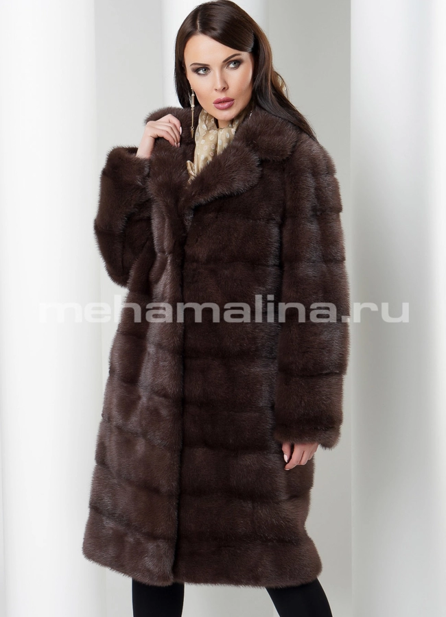 Шуба поперечная модель № S-499 универмаг малина
