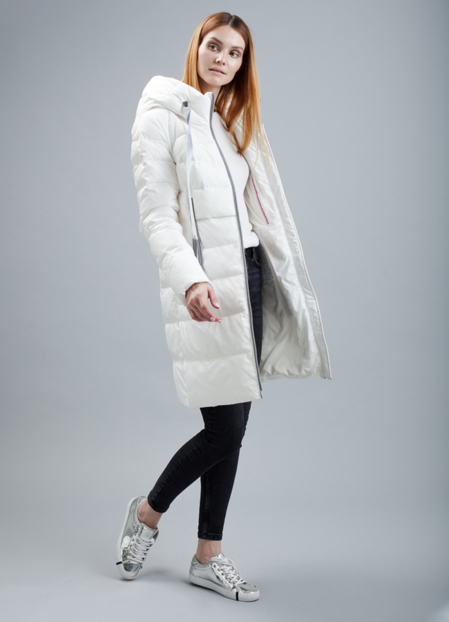 Пуховик женский модель № П-321 универмаг малина