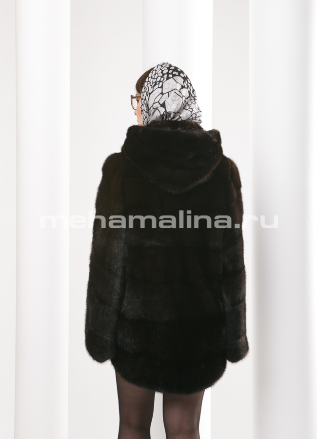 Норковая шуба модель № S-496 в кредит