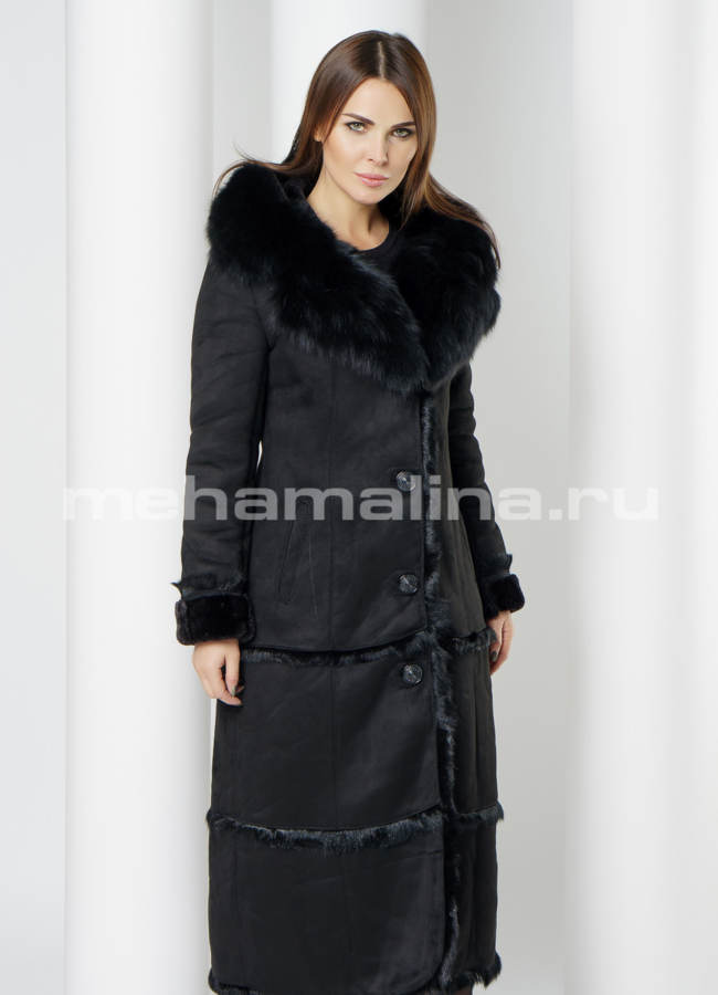 фото Дубленка эко модель № 17530