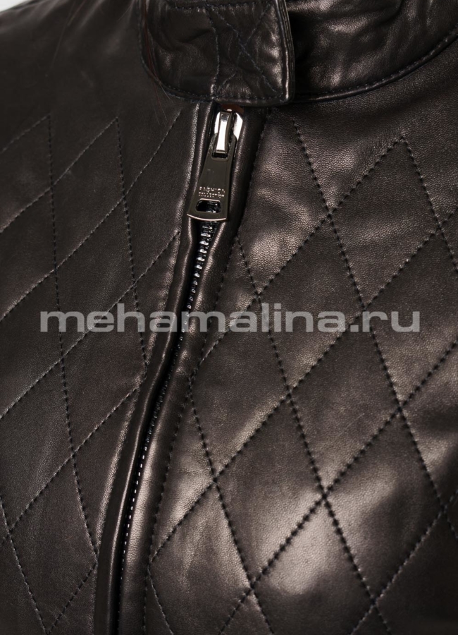 Куртка из натуральной кожи модель № 7098 универмаг малина