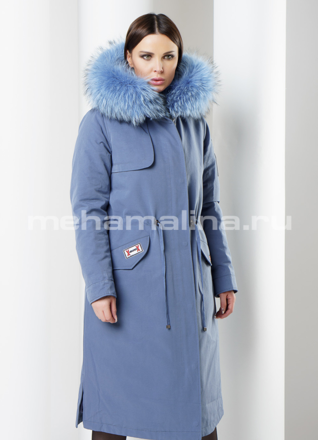 Женская парка модель № П-170 универмаг малина