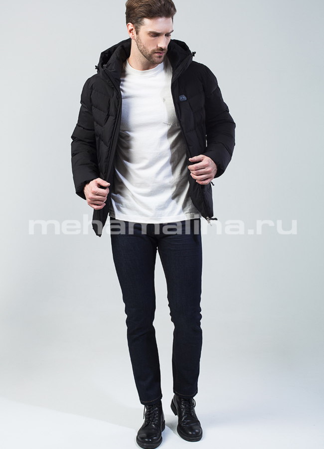 Куртка зимняя со встроенными наушниками модель № КМ-49 универмаг малина