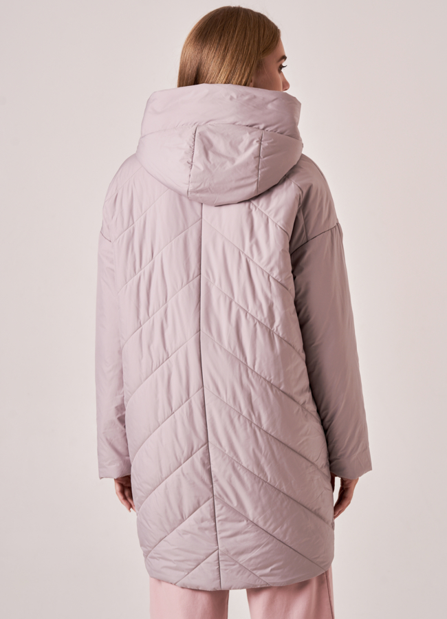 фото Плащ с капюшоном на молнии модель № 188