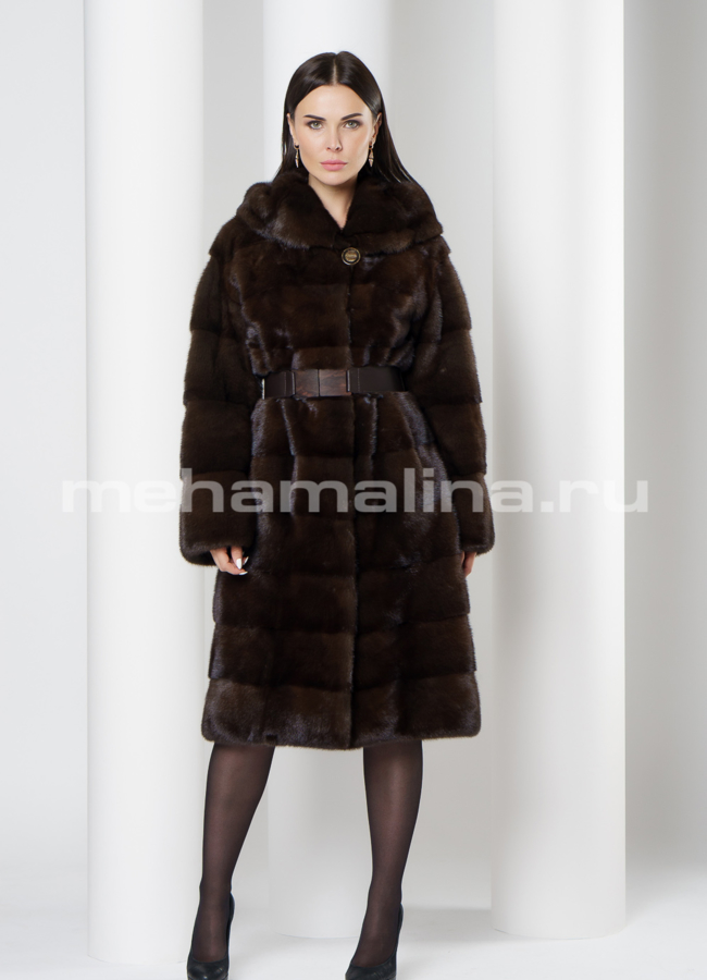 фото Шуба из норки модель № S-713