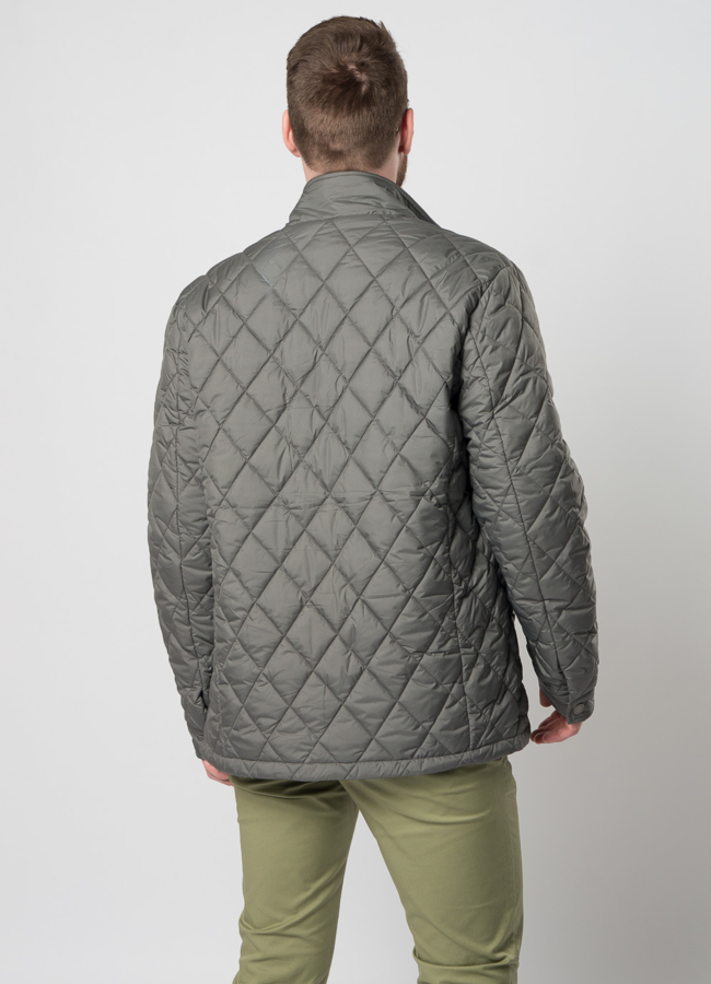 Мужская утепленная куртка на молнии модель № M9032 универмаг малина