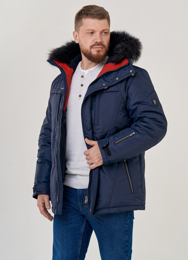 Мужская куртка с термоконтролем модель № 21375 универмаг малина