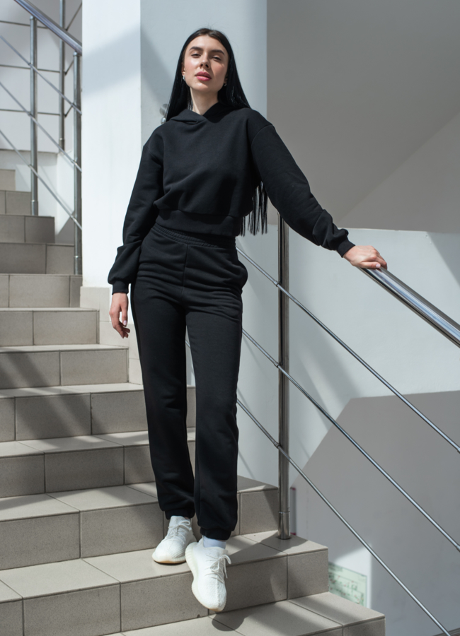 Костюм женский модель № 2113 меха малина