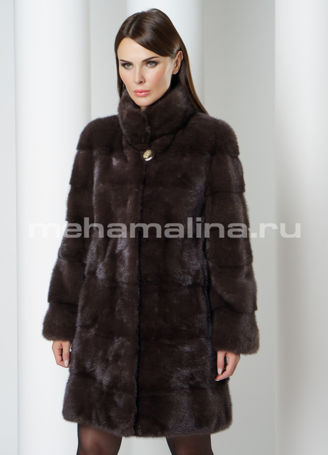 фото Норковая шуба модель № S-640