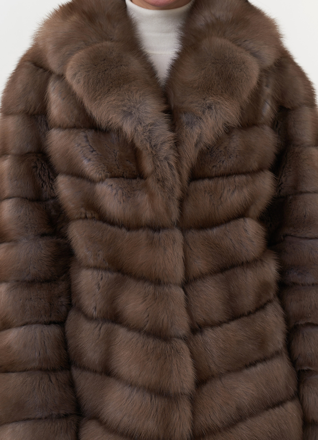 Шуба из куницы модель № 26265 универмаг малина Шуба из куницы модель № 26265 универмаг малина