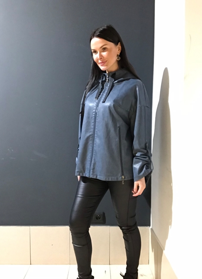 Куртка из эко кожи модель № 582-2 универмаг малина