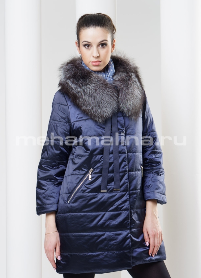 фото Куртка с чернобуркой на верблюжьей шерсти модель № П-47