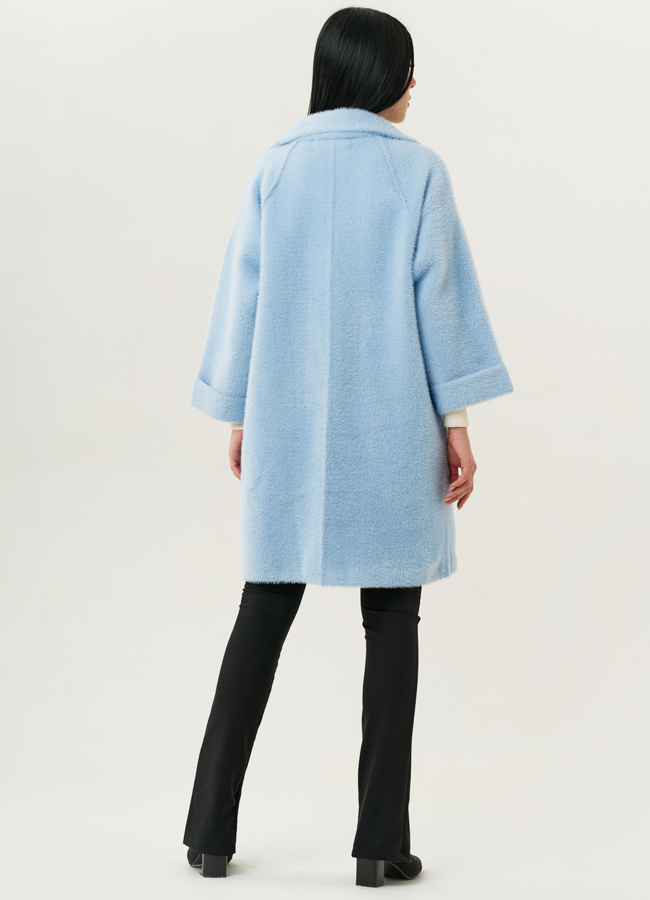 Женский кардиган голубого цвета модель № 1829 в кредит