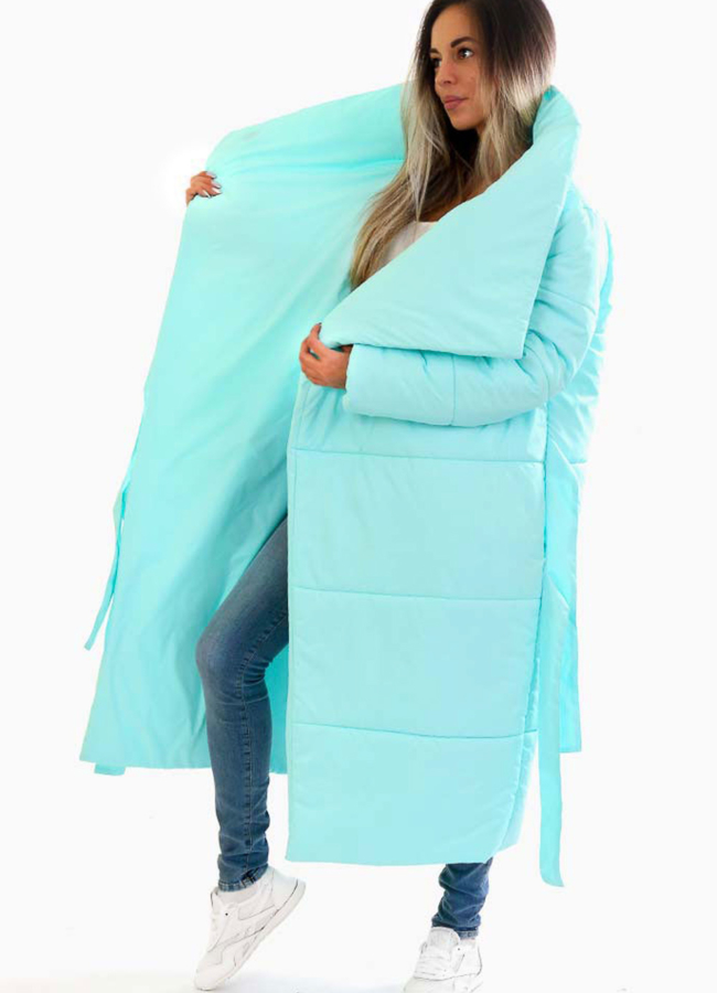 фото Двухсторонний пуховик модель № П-222