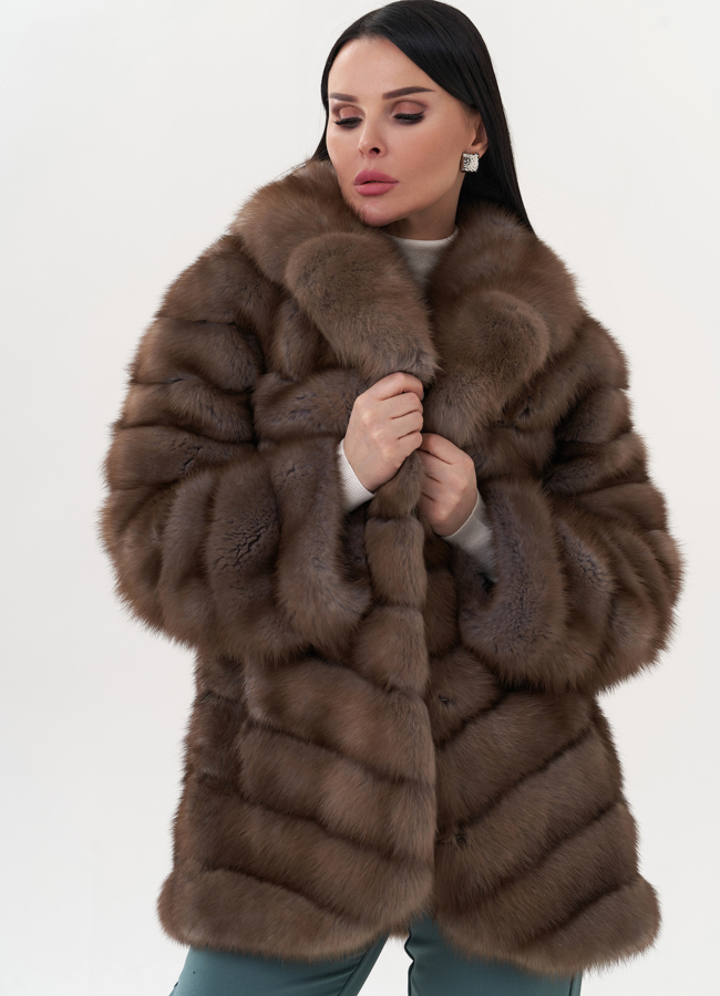 Шуба из куницы модель № 26265 универмаг малина Шуба из куницы модель № 26265 универмаг малина