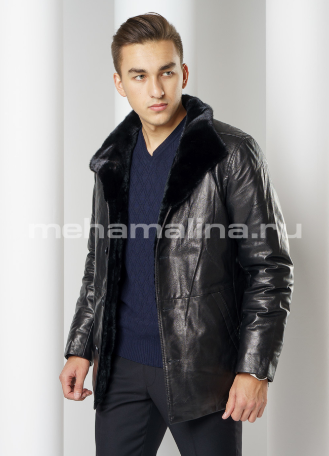 Пуховик на пуговицах модель № ПМ-97 в кредит