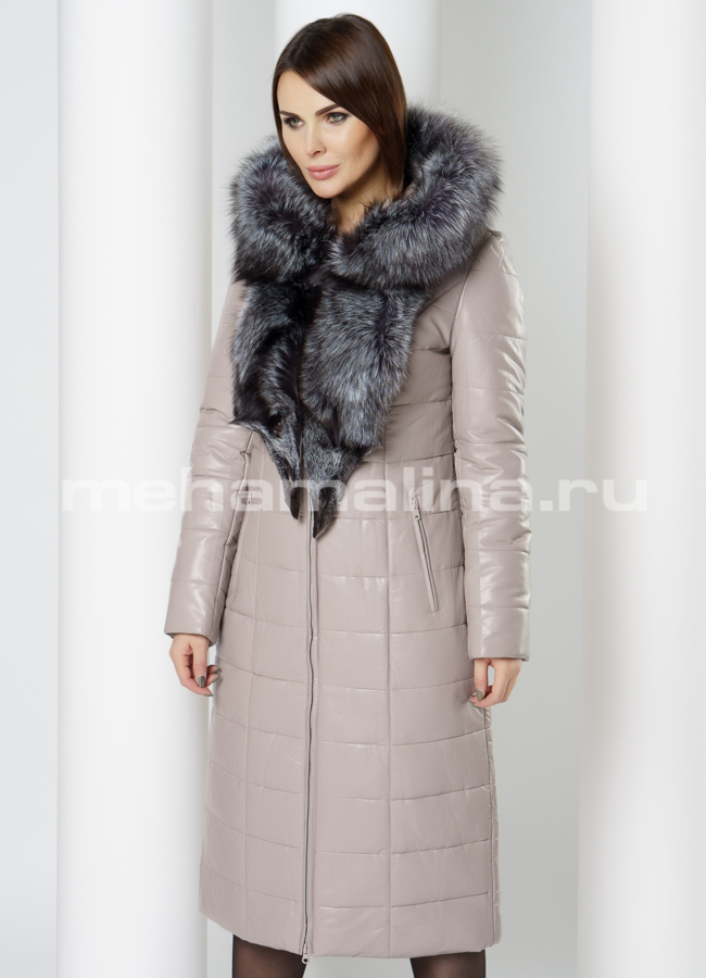 Пуховик эко модель № 8160 универмаг малина