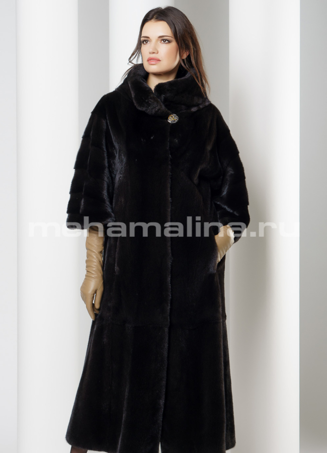 Шуба из норки модель № S-643 в рассрочку