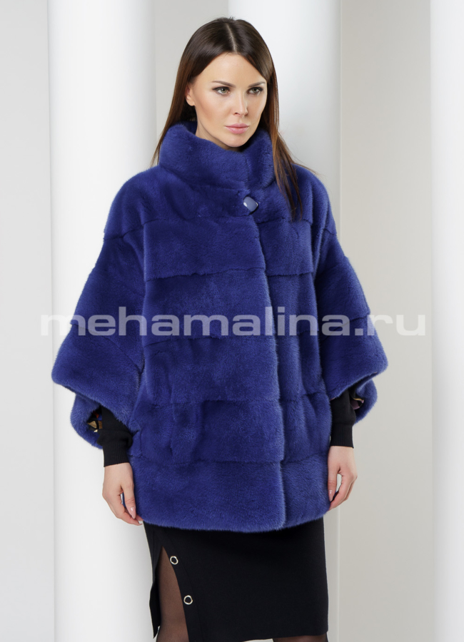 Норковая шуба модель № S-602 универмаг малина