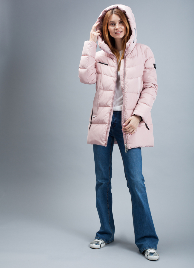 Зимняя куртка женская модель № П-322 универмаг малина