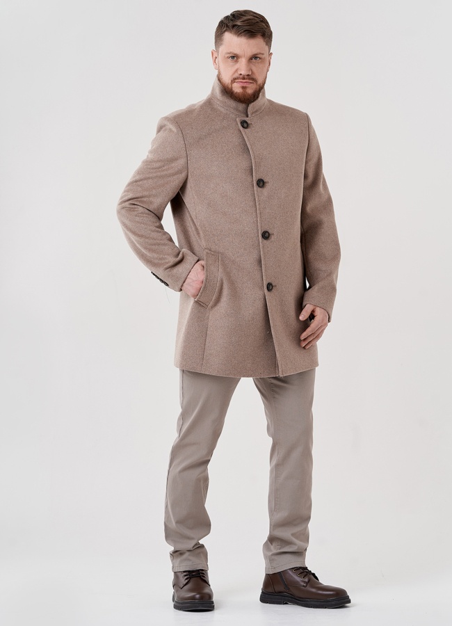 Мужское пальто  модель № 24413 универмаг малина
