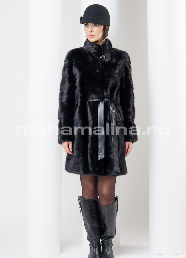 Норковая шуба модель № S-453 универмаг малина