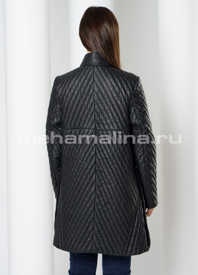 Френч из натуральной кожи модель № K-446 в рассрочку