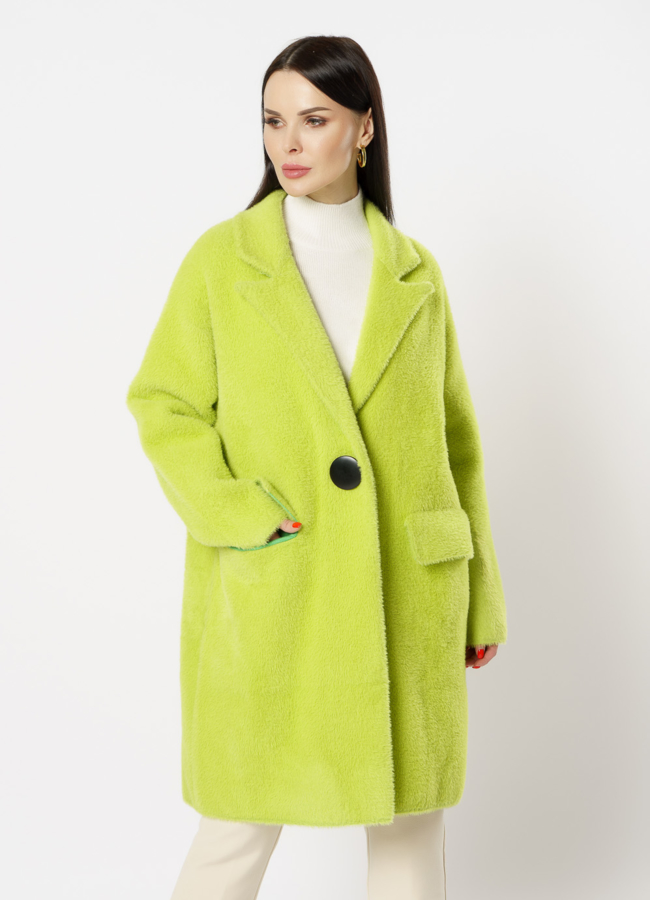 Кардиган салатового цвета модель № 18309 универмаг малина