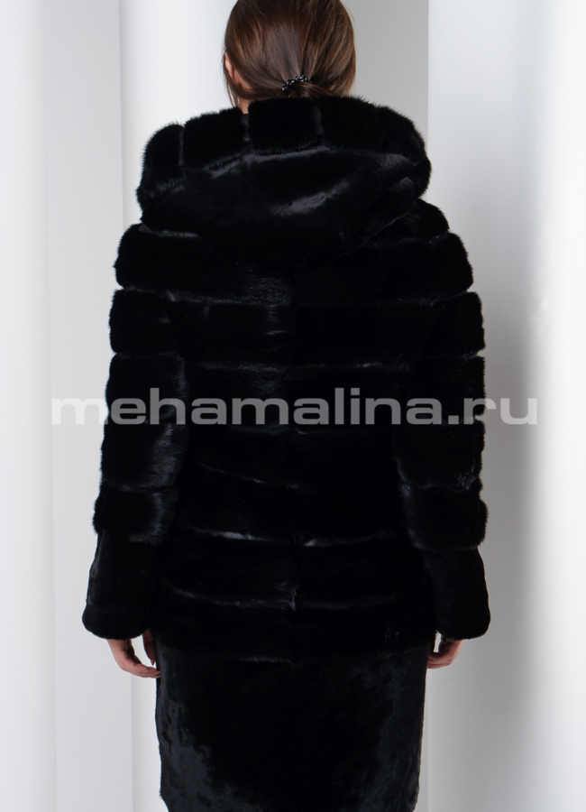 Норковая шуба трансформер модель № S-550 в кредит