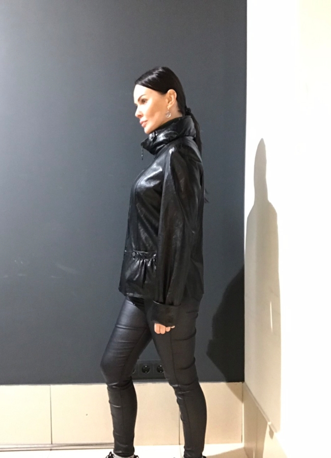 Куртка женская из эко кожи модель № 633 в кредит