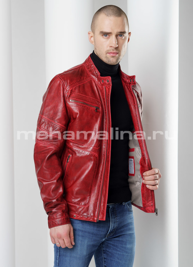 фото Куртка из натуральной кожи  модель № KP-222