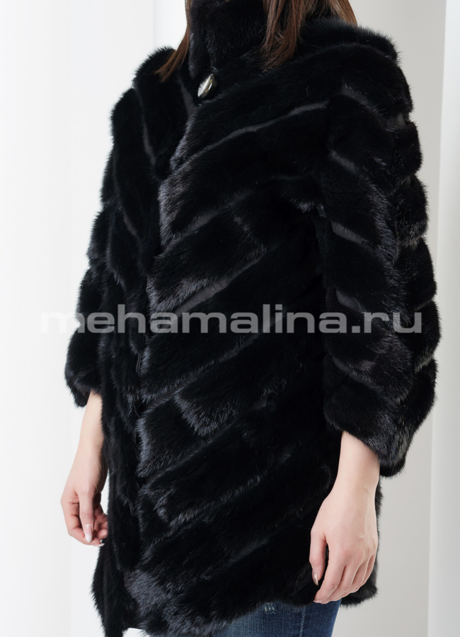 Укороченный жакет модель № M-154 универмаг малина